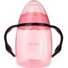 Hrníček nakloněný se silikonovým náustkem Akuku 280ml růžový