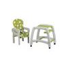 Ecotoys jídelní židlička s houpačkou 3v1 Green