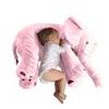 Plyšový slon - polštář Belly 85 cm růžový