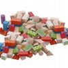 Ecotoys sada dřevěných kostek 50 ks v boxu