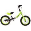 Dětské odrážedlo 2v1 s nafukovacími koly 12" Boomerang zelené