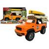 Auto Jeep ke kempování - oranžové