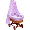 Nebesa nad košík pro miminko a kolébky - Scarlett Kulíšek - růžová