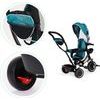 Ecotoys dětská tříkolka s otočným sedadlem Trike 2v1 zelená