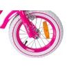 Dětské kolo Mexller Pinki s vodící tyčí růžová 12"