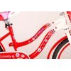 Dětské kolo Volare Lovely červeno-bílé 20"