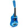Ecotoys dětská dřevěná kytara Little Guitar modrá