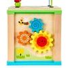 Ecotoys dřevěná edukační kostka s labyrintem Mouse Cube 5v1
