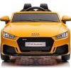 Elektrické auto Audi TTRS žluté