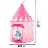 Ecotoys dětský stan Zámek pro princeznu