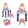 Dětský toaletní stoleček s klavírem a příslušenstvím Funny Dresser