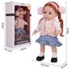 Dětská panenka s culíky Cute Doll 36 cm
