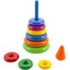 Skládanka - pyramida s kroužky - mix 2 druhy