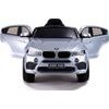 Elektrické auto BMW X6 lakovaná Stříbrná
