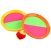 Hra Catch Ball set se 2 talířy a míčkem na suchý zip 20 cm