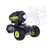 Kaskadérské autíčko na dálkové ovládání s bublifukem Stunt Car - černozelené