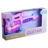 Interaktivní svítící kytara s piankem Haunger růžová