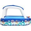 Nafukovací bazén se stříškou 213 x 155 x 132 cm Bestway, modrá