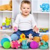 Senzorické hračky pro nejmenší Blocks Balls 16 kusů