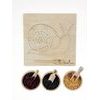Montessori přesypávání - šnek- dřevěné edukativní puzzle