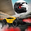 Auto na dálkové ovládání s kouřovým efektem Speed Phantom 1:14 žluté
