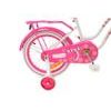 Mexller dětské kolo SISI 12" s vodící tyčí bílorůžové