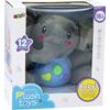 Interaktivní plyšový slon, modrá