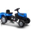 Dětský šlapací traktor s vlečkou Active Pedal modrý