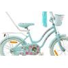 Mexller dětské kolo SISI 16" s vodící tyčí blankytná 2022