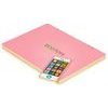 Ecotoys dřevěný notebook s magnetickým monitorem růžový