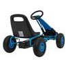 Dětská šlapací motokára s nafukovacími koly Air PerHour - modrá