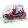 Velký zemědělský traktor červený 35cm