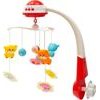 Kolotoč nad postýlku se světelným projektorem Baby Mix red