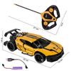 Auto na dálkové ovládání s kouřovým efektem Speed Phantom 1:14 žluté