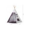 Ecotoys dětský indiánský stan TeePee Polární noc
