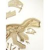 Dinosaurus - anatómia tela - edukatívne puzzle - SLOVENSKÁ VERZIA