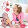 Dětská panenka s příslušenstvím a medvídkem My Baby 36 cm