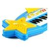 Dětské elektronické klávesy s mikrofonem Music Station modré