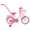 Mexller dětské kolo SISI 16" s vodící tyčí bílorůžové