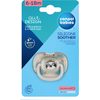 CANPOL babies Dudlík silikonový symetrický EXOTIC ANIMALS 6-18m 1ks lenochod