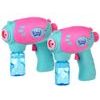 Sada 2 bublifuků na baterie Bubble Guns - růžová