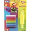 Modelína/Plastelína NARA 100g 12ks s vykrajovátky 2ks a válečkem