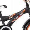 Mexller dětské kolo BMX 16" s vodící tyčí černooranžové