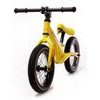 Dětské odrážedlo s nafukovacími koly 12" Lucky žluté