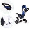 Ecotoys dětská tříkolka s otočným sedadlem S360 modrá
