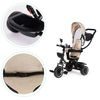 Ecotoys dětská tříkolka s otočným sedadlem Trike 2v1 béžová