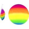 Míč duhový - nenafouknutý