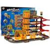 Majlo Toys parkovací garáž Skyline s výtahem+ 4 autíčka