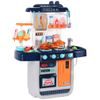 Dětská kuchyňka se zvuky a párou Home Kitchen modrá