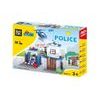 Blocki Mubi stavebnice Policejní stanice se světlem a zvukem 58 dílů